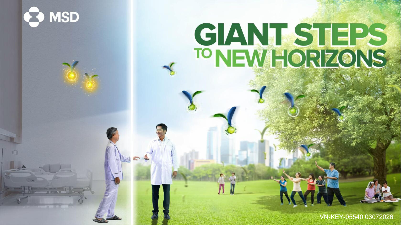 Giant step to new horizons